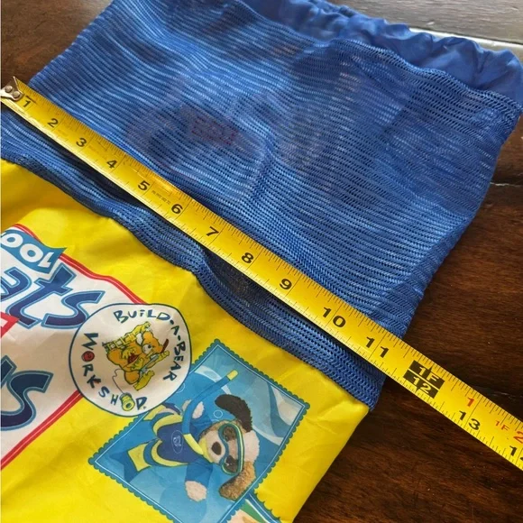 Webkinz Blue and Yellow Drawstring Mesh Bag - Picture 3 of 14